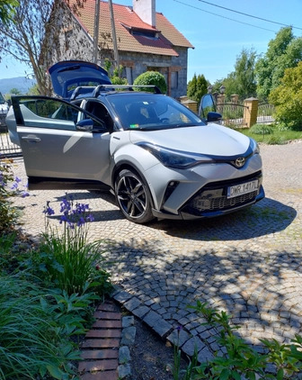 Toyota C-HR cena 114800 przebieg: 51200, rok produkcji 2021 z Sobótka małe 277